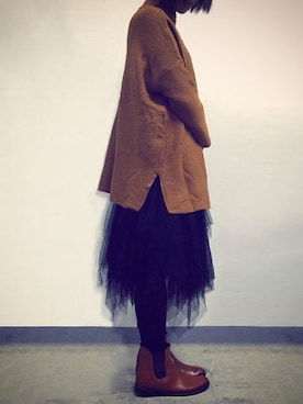 ちひろさん（レディース・154cm）の秋コーディネート