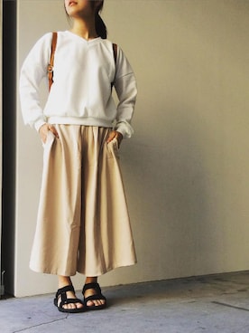 ちひろさん(レディース・154cm)の秋コーディネート