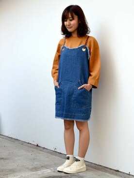 ちひろさん（レディース・154cm）の秋コーディネート