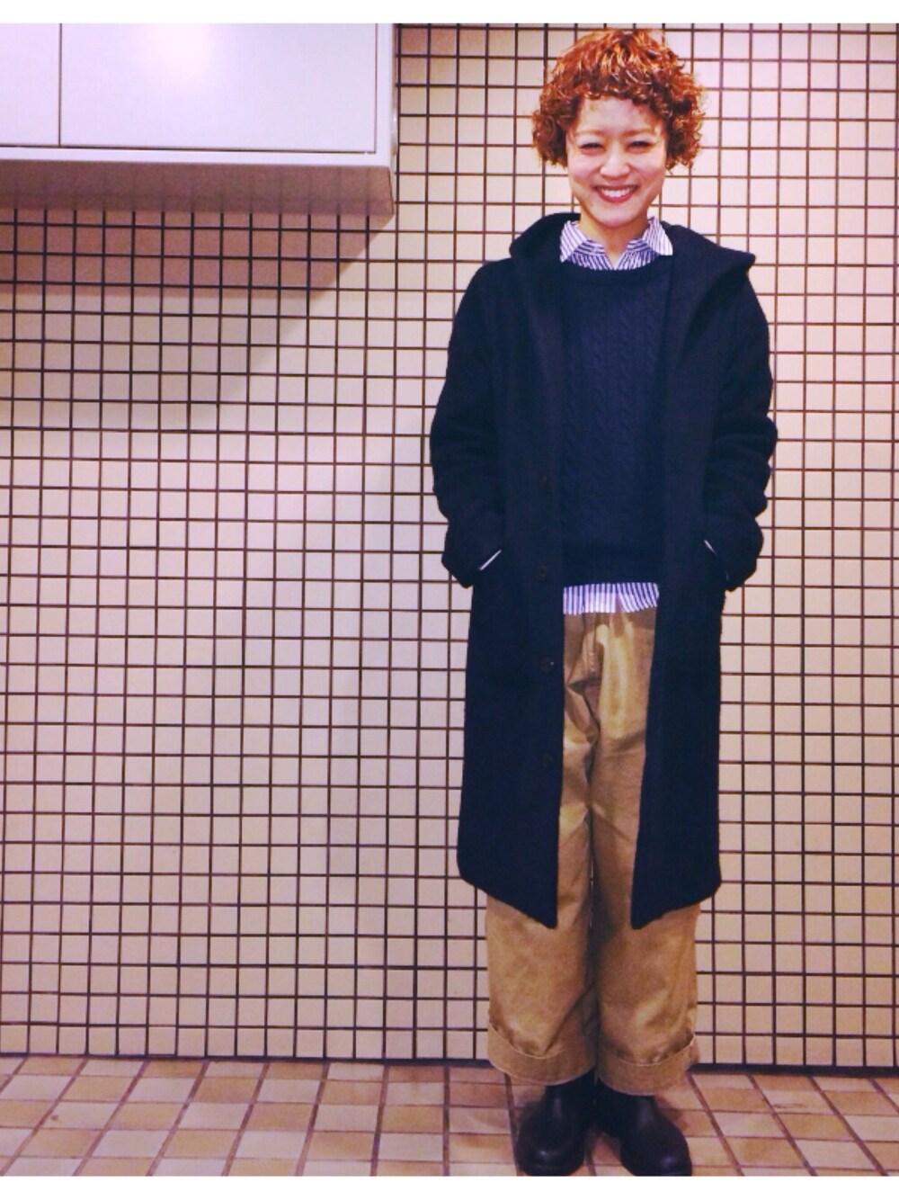 ビームスボーイ　フード付きウールコート BEAMS BOY（ビームスボーイ）の「□BEAMS BOY / WOOL ビーバー