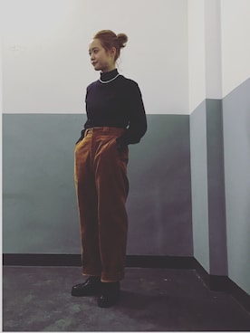 maruyama ayakaさん（レディース・155cm）の秋コーディネート