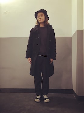 maruyama ayakaさん（レディース・155cm）の冬コーディネート