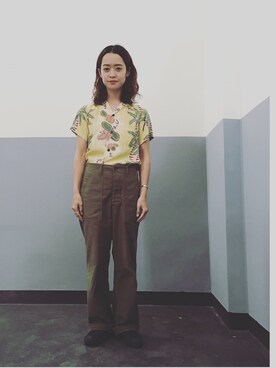 maruyama ayakaさん（レディース・155cm）の春コーディネート