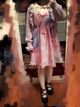 「lolitafashion」｜「アイテム（ジャケット/アウター）」を使った、( ´◔ ‸◔')さん（レディース・160cm）の春コーディネート