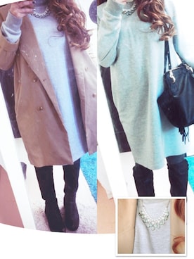 harusukeさん（レディース・148cm）の冬コーディネート