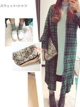 harusukeさん（レディース・148cm）の冬コーディネート