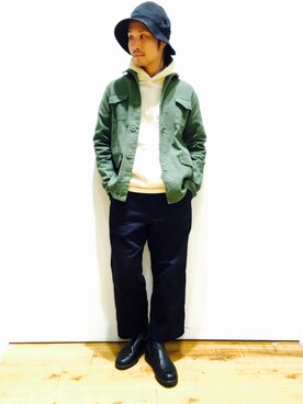 eceさん（メンズ・167cm）の冬コーディネート