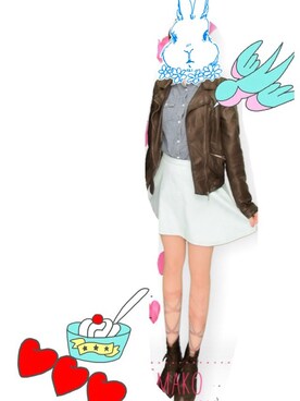 ハセガワマコさんのコーディネート