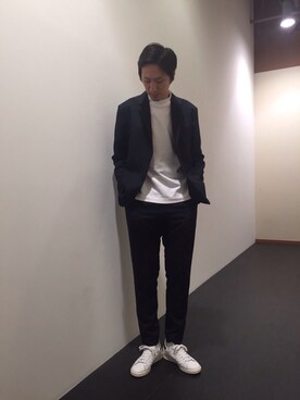 Shinya Ishikawaさん（メンズ・180cm）の春コーディネート