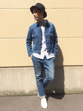 Shinya Ishikawaさん（メンズ・181cm）の春コーディネート