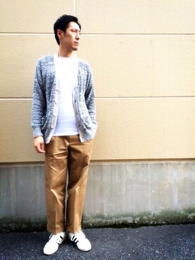 Shinya Ishikawaさん（メンズ・181cm）の春コーディネート