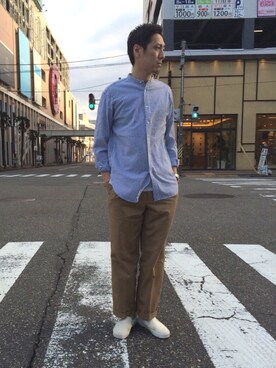 Shinya Ishikawaさん（メンズ・181cm）の春コーディネート