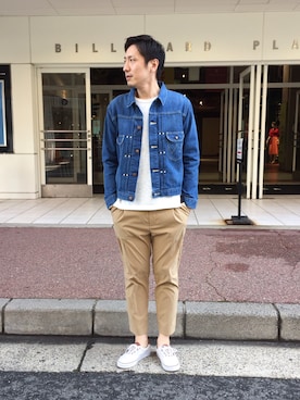 Shinya Ishikawaさん(メンズ・181cm)の春コーディネート