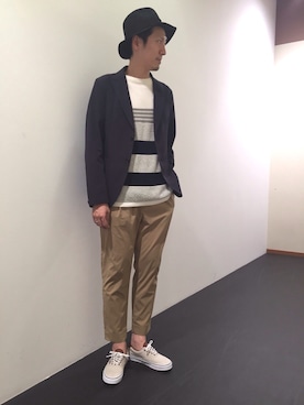 Shinya Ishikawaさん(メンズ・181cm)の春コーディネート