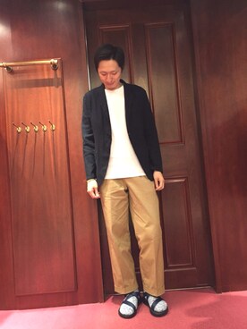 Shinya Ishikawaさん（メンズ・181cm）の春コーディネート