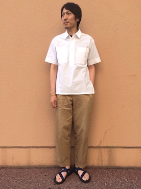 Shinya Ishikawaさん（メンズ・181cm）の夏コーディネート