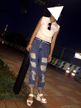 ゆりちゃんさん（レディース・160cm）の夏コーディネート