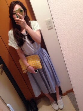 yukatanaさん（レディース・156cm）の夏コーディネート