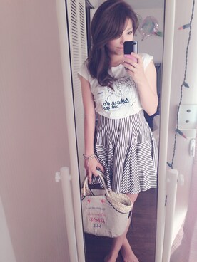 ♡AMI♡さん（レディース・160cm）の夏コーディネート