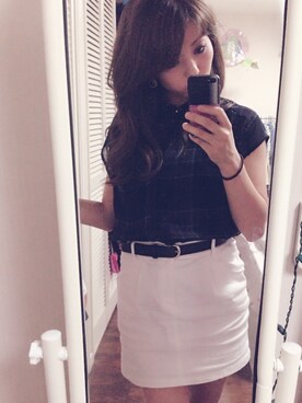 ♡AMI♡さん（レディース・160cm）の夏コーディネート