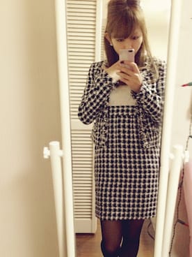 「IRO（イロ）のアイテム」を使った、♡AMI♡さん（レディース・160cm）の春コーディネート