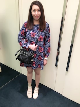 「Marc by Marc Jacobs（マークバイマークジェイコブス）のアイテム（メッセンジャーバッグ）」を使った、popcorn さん（レディース・165cm）の夏コーディネート