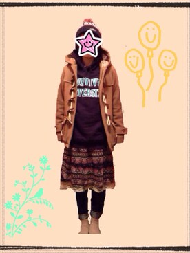 makoさん（レディース・154cm）の春コーディネート