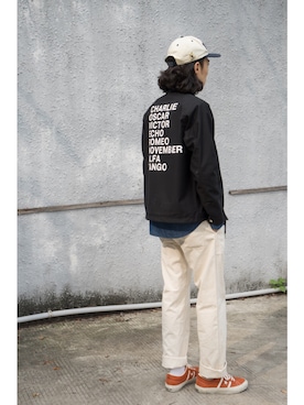 陈百万さん（メンズ・175cm）の秋コーディネート