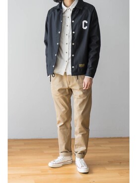 陈百万さん（メンズ・175cm）の秋コーディネート