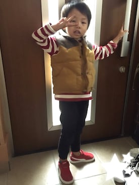 HALmanさん（キッズ・90cm）の秋コーディネート