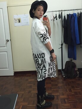 「MISS SOFI（ミスソフィ）のアイテム」を使った、Joycechangさん（レディース・163cm）の春コーディネート