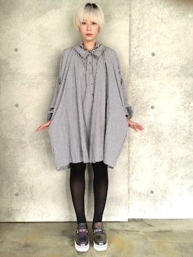 「Peter Jensen（ピーターイェンセン）のアイテム」を使った、Joycechangさん（レディース・163cm）の春コーディネート