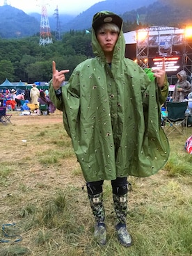 「WBSJのアイテム」を使った、Joycechangさん（レディース・163cm）の夏コーディネート