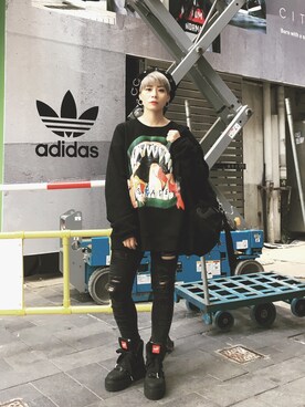 「puma by rhianna」｜Joycechangさん（レディース・163cm）の秋コーディネート