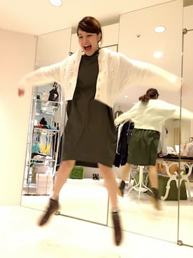 FUUさん（レディース・162cm）の冬コーディネート