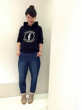 「菊池亜希子」｜FUUさん（レディース・162cm）の冬コーディネート