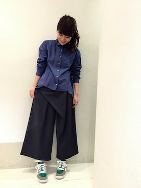 「FRAPBOIS（フラボア）のアイテム」を使った、FUUさん（レディース・162cm）の冬コーディネート