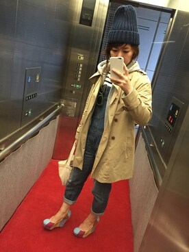 waonwaさん（レディース・153cm）の春コーディネート