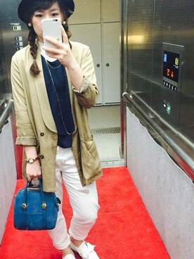 waonwaさん（レディース・153cm）の春コーディネート