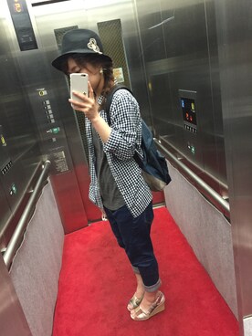 waonwaさん（レディース・153cm）の夏コーディネート