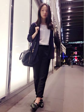 「MEIER.Q（マイヤーキュー）のアイテム（その他）」を使った、Genieさん（レディース・155cm）の夏コーディネート