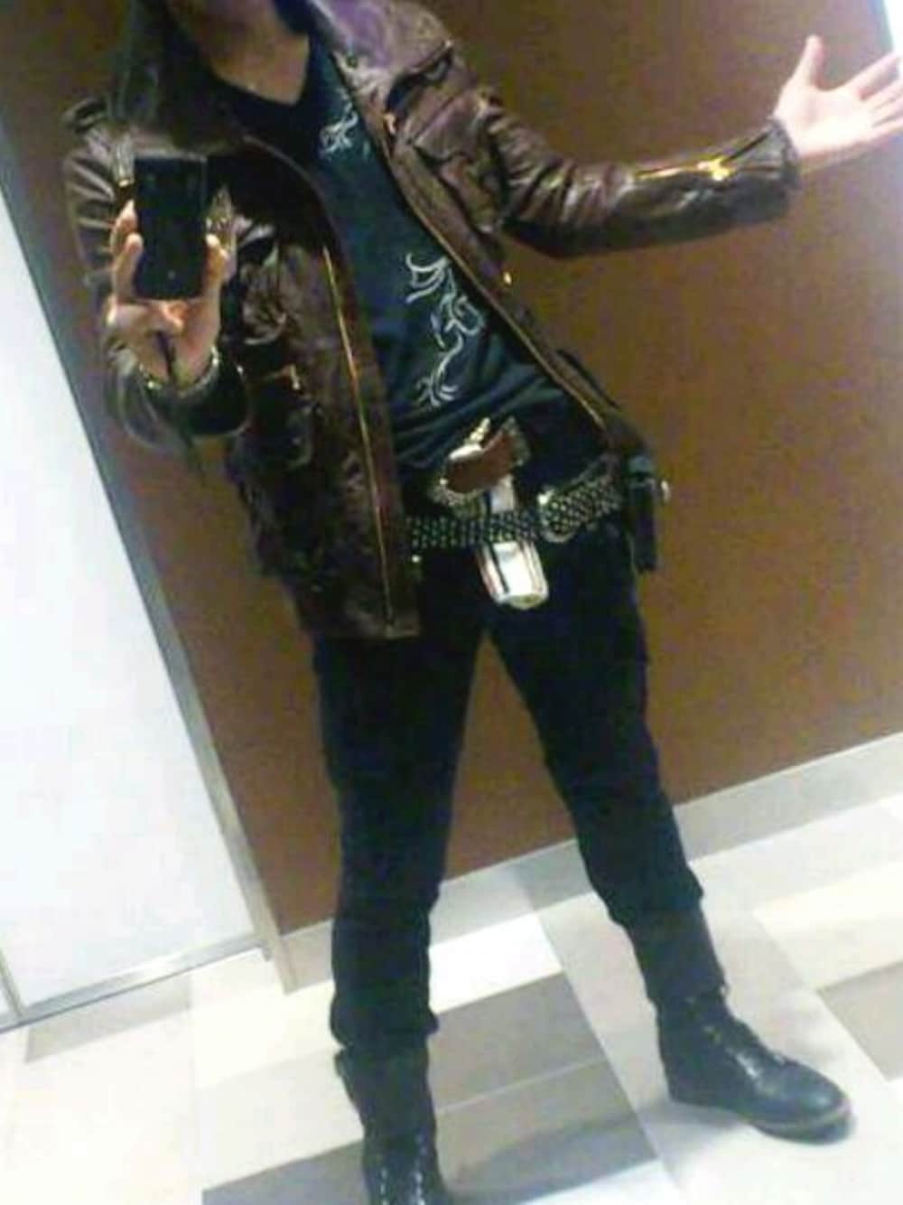 GACKTモデルのブーツ　25〜25.5㌢ GACKTモデルのブーツ 25〜25.5㌢