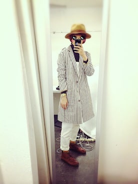 「AVAN LILY（アヴァンリリィ）のアイテム（その他アウター）」を使った、Petrouchkaさん（レディース・160cm）の春コーディネート
