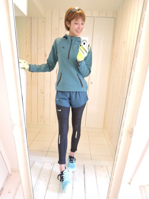 出岡美咲 Izu Nikeのパーカーを使ったコーディネート Wear