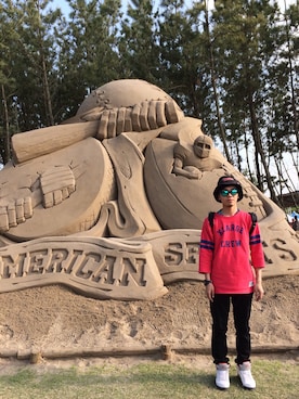 ちゃんのりさん（メンズ・173cm）の夏コーディネート