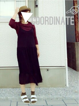 aya☺︎さん（レディース・159cm）の夏コーディネート