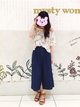 みょんさん（レディース・159cm）の夏コーディネート