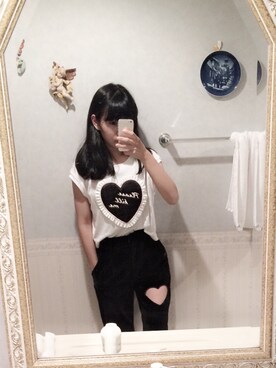 「gvgv」｜asukaさん（レディース・154cm・10代）の夏コーディネート