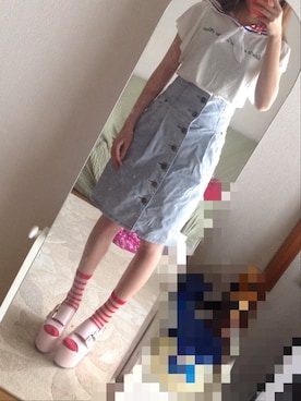 Riiさん（レディース・158cm）の夏コーディネート