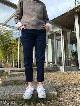 「in this life（インディスライフ）のアイテム」を使った、karinさん（レディース・152cm）の冬コーディネート